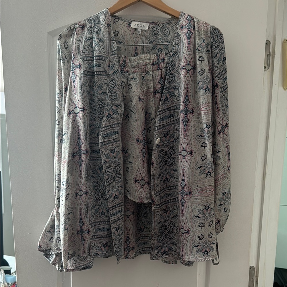 Women's Multicolor Patterned Top